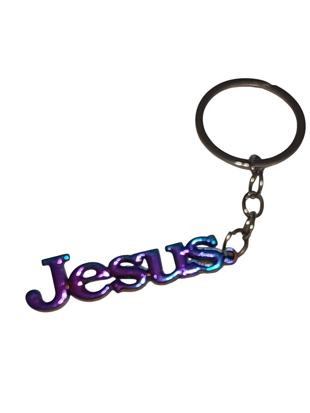 Jesus Script Keychain/Bag Charm